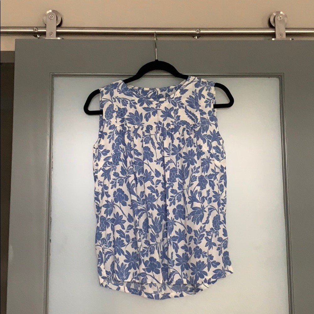 Loft Floral High Neck Top